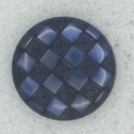 Ref002236 Botón Redondo en color azul marino