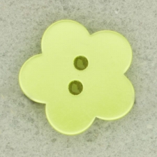 Ref002482 Botón Estrella, flor en colores amarillo y verde