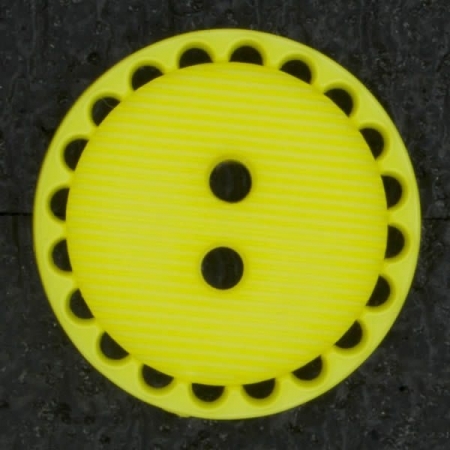 Ref002833 Botón Redondo en color amarillo