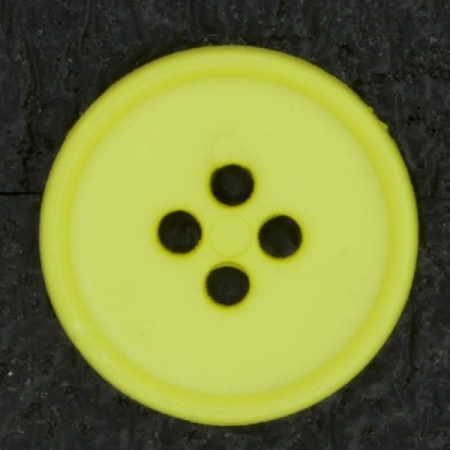 Ref002853 Botón Redondo en color amarillo