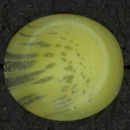 Ref002865 Botón Ovalado en color amarillo