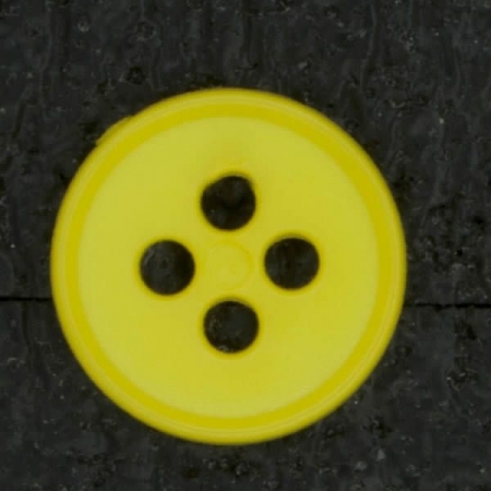 Ref002875 Botón Redondo en color amarillo