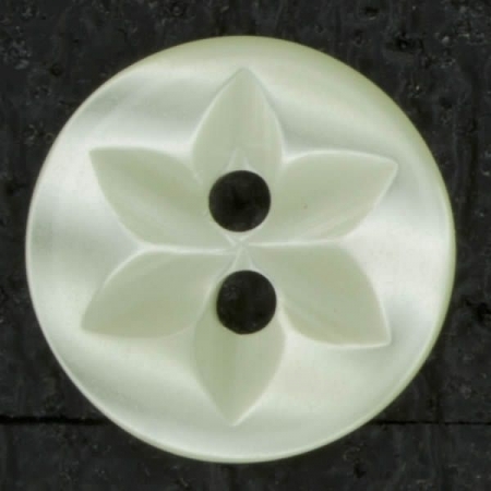 Ref002983 Botón Redondo en colores marfil y  beige