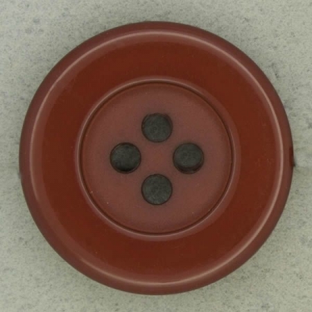 Ref003040 Botón Redondo en colores marron y  burdeo