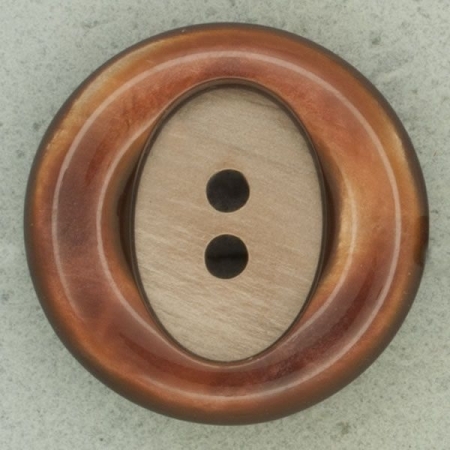 Ref004009 Botón Redondo en color marron