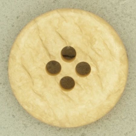 Ref004016 Botón Redondo en color beige