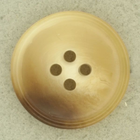 Ref004020 Botón Redondo en colores beige y  marrón