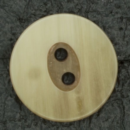 Ref004053 Botón Redondo en colores beige y  marron