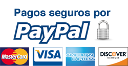 Pagos seguros a través de Paypal